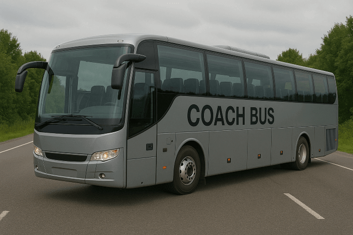 Bus and coach towing